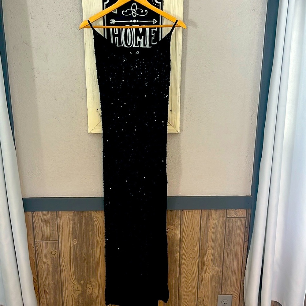 Fitted Sequin Dress